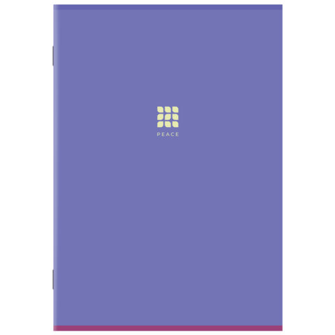 Тетрадь А4 96 л. STAFF "College" скоба, клетка, офсет №2 ЭКОНОМ, обложка картон, ПАСТЕЛЬ, 405620 - фото 4