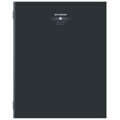 Тетрадь А5 40 л. STAFF &laquo;College&raquo;, скоба, клетка, офсет №2 ЭКОНОМ, обложка картон, &laquo;ТЕМНАЯ&raquo;, 405622