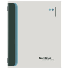 Тетрадь А5 40 л. STAFF &laquo;College&raquo;, скоба, клетка, офсет №2 ЭКОНОМ, обложка картон, &laquo;СВЕТЛАЯ&raquo;, 405623