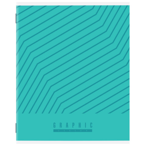 Тетрадь А5 48 л. STAFF "College", скоба, клетка, офсет №2 ЭКОНОМ, обложка картон, "ЯРКАЯ", 405624