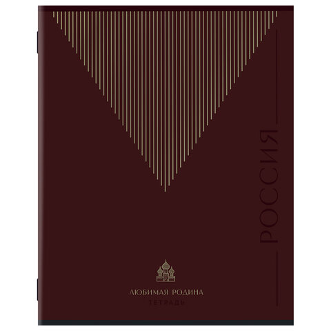 Тетрадь А5 48 л. STAFF "College", скоба, клетка, офсет №2 ЭКОНОМ, обложка картон, "РОДИНА", 405625 - фото 7