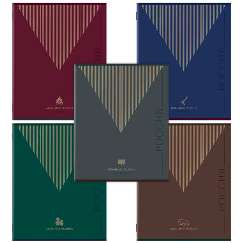 Тетрадь А5 48 л. STAFF "College", скоба, клетка, офсет №2 ЭКОНОМ, обложка картон, "РОДИНА", 405625