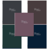 Тетрадь А5 96 л. STAFF "College", скоба, клетка, офсет №2 ЭКОНОМ, обложка картон, "МОНОКОЛОР", 405631