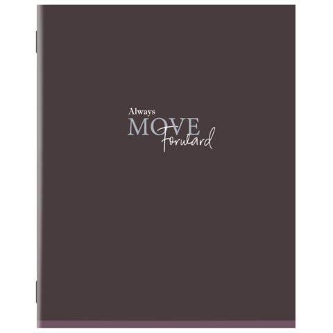 Тетрадь А5 96 л. STAFF "College", скоба, клетка, офсет №2 ЭКОНОМ, обложка картон, "МОНОКОЛОР", 405631 - фото 5