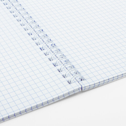 Тетрадь А4, 80 л., ОФИСМАГ, гребень, клетка, обложка картон, ОФИС, 405633 - фото 3