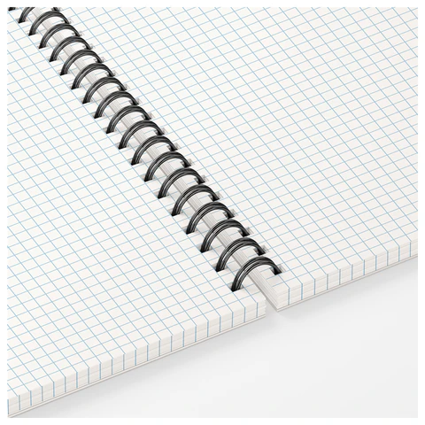 Тетрадь А5, 96 л., ОФИСМАГ, гребень, клетка, обложка картон, БОРДОВАЯ, 405638 - фото 3