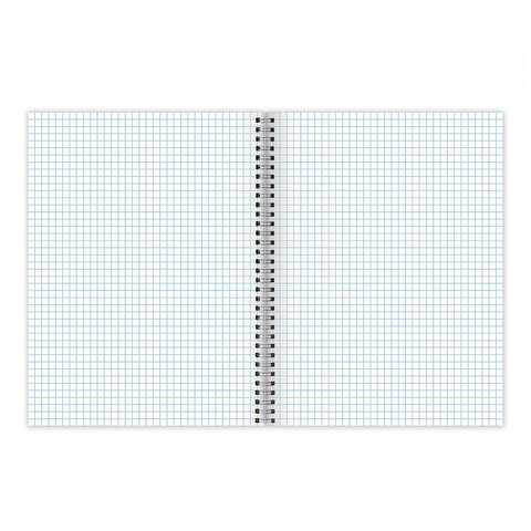 Тетрадь А4, 120 л., BRAUBERG, гребень, клетка, матовая ламинация, "Minimal Classic", 405640 - фото 2