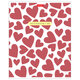 Тетрадь обложка пластик, А5 48 л., скоба, клетка, HATBER, "LOVE IS..." (микс в спайке), 092371, 48Т5В1пл