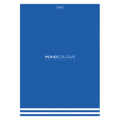 Тетрадь А4, 96 л., HATBER, скоба, линия, матовая ламинация, тиснение, &laquo;MONOCOLOUR&raquo; (микс в спайке), 093583
