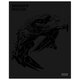 Тетрадь А5, 48 л., HATBER, скоба, клетка, матовая ламинация, 3D-лак, "Shadow" (микс в спайке), 093204, 48Т5лолВ1