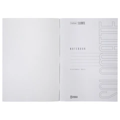 Тетрадь А4, 96 л., HATBER, скоба, клетка, Soft-touch ламинация, СОЛО &laquo;Сапфир&raquo;, 092914
