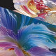 Тетрадь А4, 96 л., HATBER гребень, клетка, Soft-touch ламинация, 3D-лак, "Хрупкие лепестки" (микс), 096199, 96Т4лолВ1гр