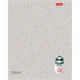 Тетрадь А5, 48 л., HATBER, скоба, клетка, soft-touch ламинация, 3D-лак, Матрешки (микс в спайке), 095881, 48Т5лолВ1