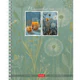Тетрадь А5, 48 л., HATBER, гребень, клетка, soft-touch ламинация, "Ромашковый чай" (микс в спайке), 096230, 48Т5лВ1гр