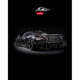 Тетрадь А5, 48 л., HATBER, скоба, клетка, матовая ламинация, 3D-фольга, "Зона скорости" (микс в ПУ), 096826, 48Т5лофВ1