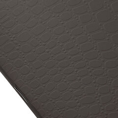 Тетрадь А5, 96 л., HATBER, скоба, клетка, soft-touch ламинация, тиснение КРОКО, &laquo;СОЛО_Тауповый&raquo;, 096335