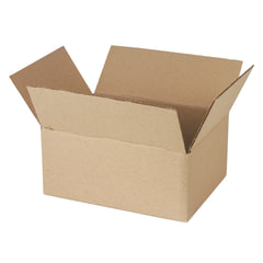 Гофрокороб, длина 220 мм х ширина 170 мм х высота 100 мм, марка Т22, профиль В, FEFCO 0201 / ГОСТ, исполнение А