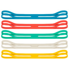 Резинки КРЕСТООБРАЗНЫЕ упаковочные, диаметр 160 мм, 25 шт., цветные, каучук, BRAUBERG, 440195