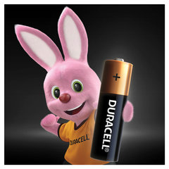 Батарейки КОМПЛЕКТ 8 шт., DURACELL Basic ОРИГИНАЛ, AA (LR6, 15А), алкалиновые, пальчиковые