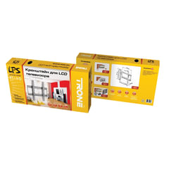 Кронштейн-крепление для ТВ настенный LPS31-50, VESA75-400/<wbr/>400, 26-42", 1 ст. свободы, до 75 кг