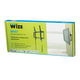 Кронштейн-крепление для ТВ настенный WIZE WT47, VESA 50-400/400, 23"-47", 35 кг, 1 степень свободы, черный