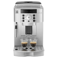 Кофемашина DELONGHI Magnifica S ECAM 22.110.SB, 1450 Вт, объем 1,8 л, ручной капучинатор, серебристая