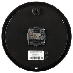 Часы настенные TROYKATIME (TROYKA) 91900945, круг, белые, черная рамка, 23х23х4 см