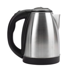 Чайник CROMEX (КРОМЕКС) KT-115, 1,5 л, 1500 Вт, закрытый нагревательный элемент, нержавеющая сталь, серебристый, 452925