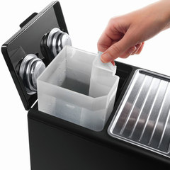 Кофеварка рожковая DELONGHI ECP 33.21/<wbr/>BK, 1100 Вт, объем 1 л, ручной капучинатор, черная