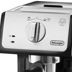 Кофеварка рожковая DELONGHI ECP 33.21/<wbr/>BK, 1100 Вт, объем 1 л, ручной капучинатор, черная