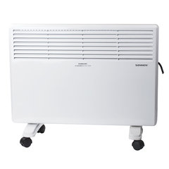 Обогреватель-конвектор SONNEN X-1500, 1500 Вт, напольная/<wbr/>настенная установка, белый, 453495