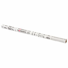 Лампа-трубка светодиодная SONNEN, 9 Вт, 30000 ч, 60 см, нейтральный белый (аналог 18 Вт люминесцентной лампы), LED T8-9W-4000-G13, 453715