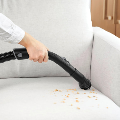 Пылесос KARCHER (КЕРХЕР) VC3 с контейнером "циклон", потребляемая мощность 700 Вт, желтый, 1.198-125.0