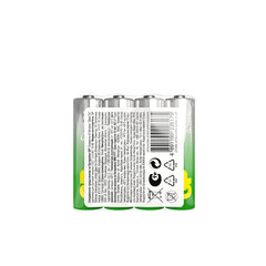 Батарейки КОМПЛЕКТ 4 шт., GP Super G-Tech, AA (LR06, 15 А), алкалиновые, пальчиковые, в пленке, 15AA21