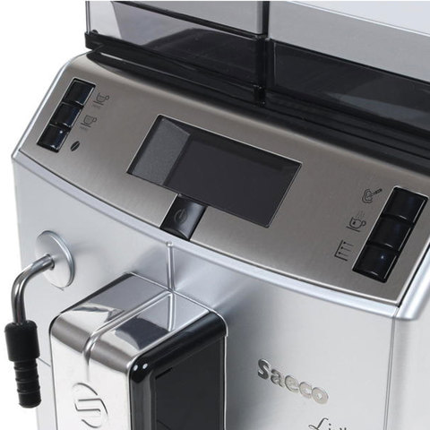 Кофемашина SAECO LIRIKA PLUS, 1850 Вт, объем 2,5 л, емкость для зерен 500 г, автокапучинатор, серебристая, 10004477