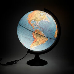 Глобус физический GLOBEN &laquo;Классик&raquo;, 32 см, с подсветкой, К013200017