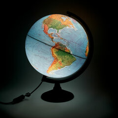 Глобус физический / политический Globen &laquo;Классик&raquo;, 32 см, с подсветкой, К013200101
