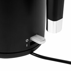 Чайник электрический с двойными стенками SONNEN KT-8719B, 1,5 л, 2200 Вт, черный, 454692