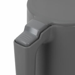 Чайник электрический с двойными стенками SONNEN KT-8719G, 1,5 л, 2200 Вт, графитовый, 454693