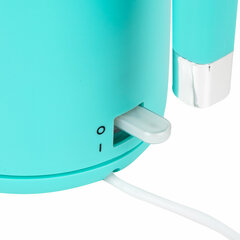 Чайник электрический с двойными стенками SONNEN KT-8719M, 1,5 л, 2200 Вт, мятный, 454694