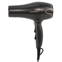 Фен для волос SONNEN HD-2281, 2200 Вт, турмалиновая ионизация, 3 температуры, холодный обдув, 454696