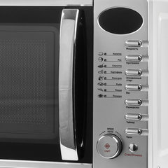 Микроволновая печь VEKTA TS720ATS, объем 20 л, мощнось 700 Вт, электронное управление, таймер, серебро