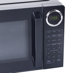 Микроволновая печь BRASSON (БРАССОН) MW2390D-6BL, 23 л, 900 Вт, сенсорное управление, дисплей, таймер, 6 АВТОПРОГРАММ, черная, 454980