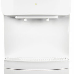 Кулер водораздатчик БЕЗ НАГРЕВА И ОХЛАЖДЕНИЯ, SONNEN FS-02N, напольный, 2 крана, белый, 454995