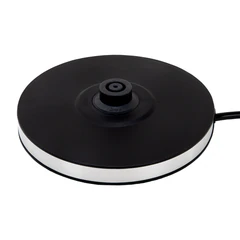 Чайник электрический SONNEN KT-6801, 1,8 л, 2200 Вт, термостойкое стекло текстура полоска, внутренняя подсветка синяя, нерж. сталь, 455143