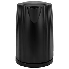 Чайник BRASSON (БРАССОН) KT-561, 1,7 л, 2200 Вт, пластик, подсветка, индикатор уровня воды, черный, 455191