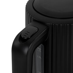 Чайник BRASSON (БРАССОН) KT-561, 1,7 л, 2200 Вт, пластик, подсветка, индикатор уровня воды, черный, 455191