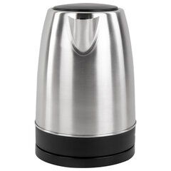 Чайник BRASSON (БРАССОН) KT-040, 1,7 л, 2200 Вт, индикатор уровня воды, сталь, черный, 455192