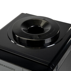 Кулер для воды с ледогенератором BRASSON (БРАССОН) FSC-03B, напольный, НАГРЕВ/<wbr/>ОХЛАЖДЕНИЕ КОМПРЕССОРНОЕ, 3 крана, графитовый, 455422
