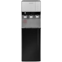 Кулер для воды BRASSON (БРАССОН) FSE-03BS, напольный, нагрев/<wbr/>охлаждение электронное, НИЖНЯЯ ЗАГРУЗКА, 3 крана, графитовый, 455423